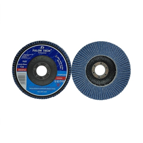 TARCZA CYRKONOWA 125mm P40 DO SZLIFOWANIA LAMELKA CYRKONOWA LISTKOWA 125mm P40 10 szt